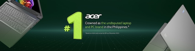 Acer continues to lead consumer and gaming notebook markets in the Philippines