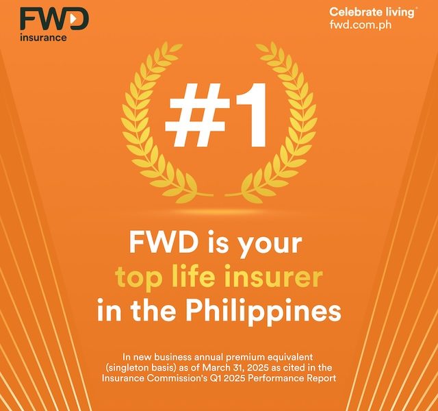 FWD Life Insurance tops PH Insurance Industry in Q1 2025  