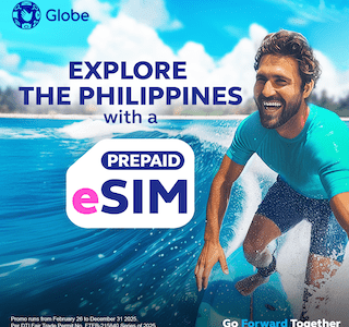 Stay connected instantly with Globe Traveler eSIM; now at PH airports