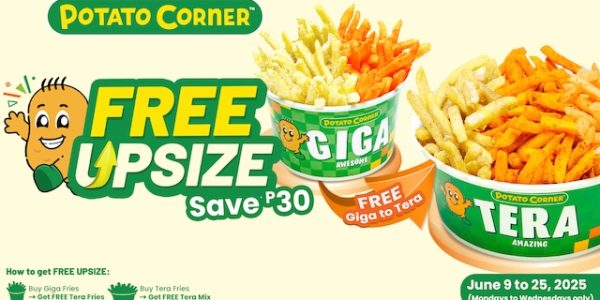 FREE Fries Upsize? Yes, Please — Only This June at Potato Corner