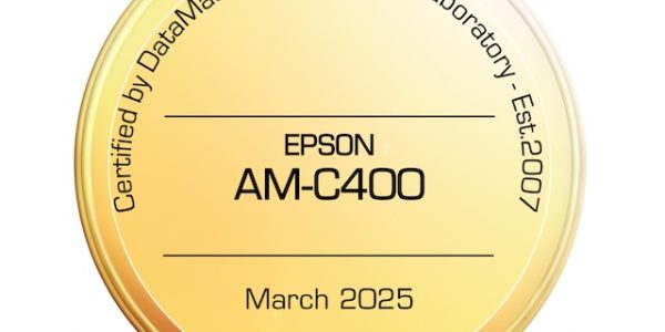 Epson’s WorkForce Enterprise Business Inkjet Printers achieve prestigious five-star ratings from DataMaster Lab