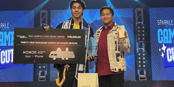 GMA with HONOR 400 5G crown Mad Ramos as Ultimate Sparkle Campus Cutie 