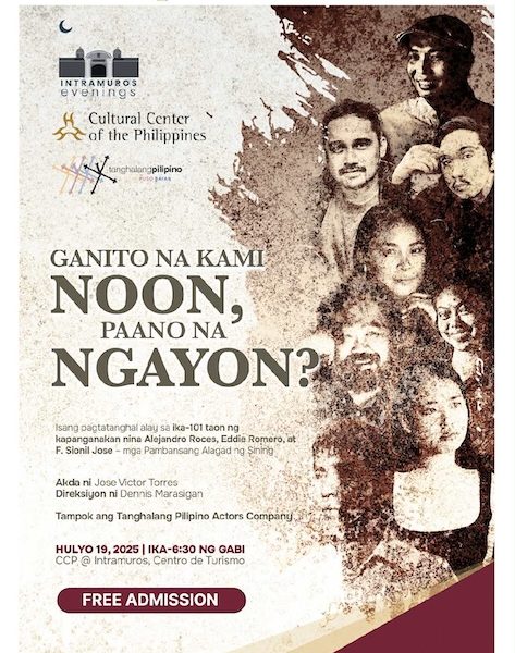 CCP, Intramuros Administration revive ‘Intramuros Evenings’ with Ganito Na Kami Noon, Paano Na Ngayon? 
