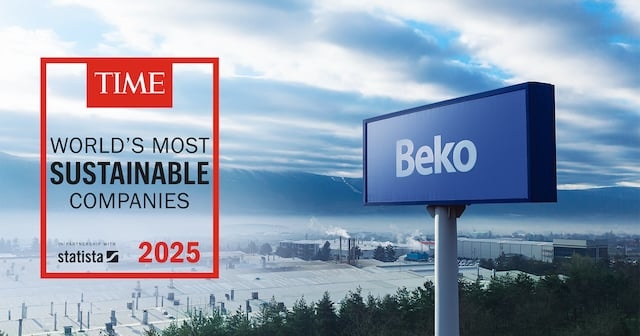 Beko recognized as Global No. 1 sustainability leader in its industry, climbing to the 17th spot on TIME Magazine’s World’s Most Sustainable Companies 2025