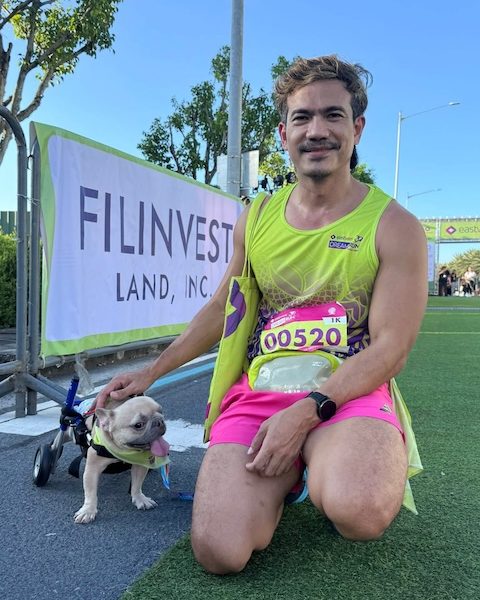 Small Body, Big Dream: Liit, a Special Dog on Wheels, Steals Hearts at EastWest Dream Run Manila