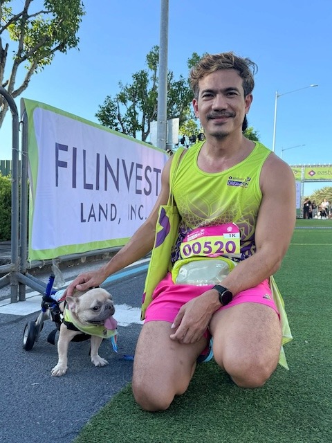 Small Body, Big Dream: Liit, a Special Dog on Wheels, Steals Hearts at EastWest Dream Run Manila