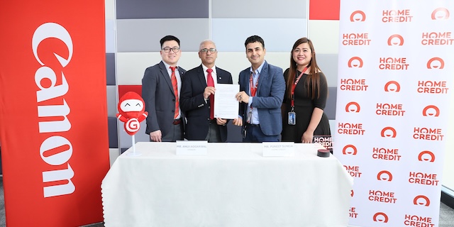 Home Credit Philippines Partners with Canon to Bring Flexible Financing and Accessible Technology to Filipinos