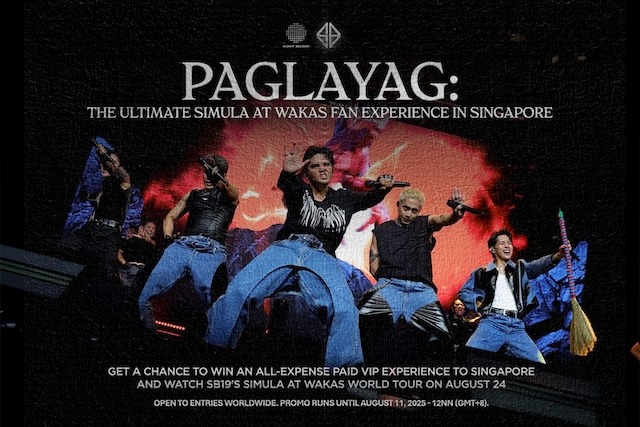 SB19 launches global fan contest for Singapore leg of Simula at Wakas World Tour