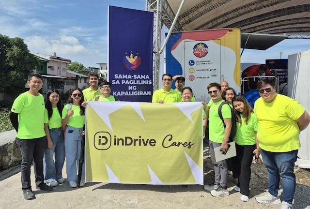 inDrive Cares Expands Local Impact with Relief and Clean-Up Programs in Metro Manila