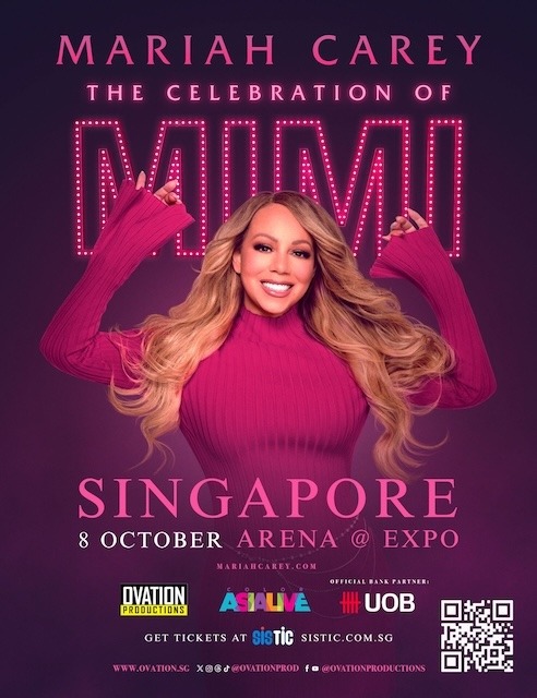 Unforgettable Vocals, Unforgettable Night: Ovation Productions Singapore Presents Mariah Carey - The Celebration of Mimi