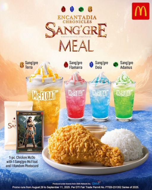 McDonald’s Brings Encantadia Magic with Sang’gre Meal and Sang’gre McFloats