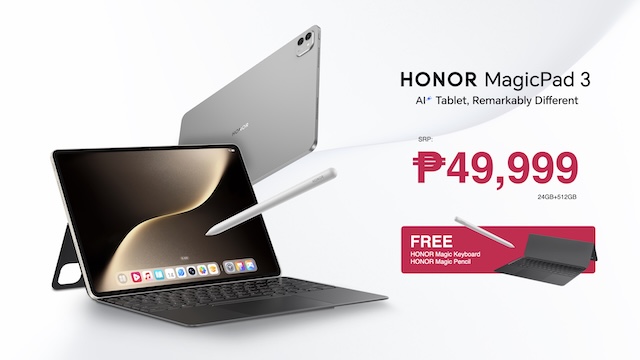 HONOR MagicPad 3: A New Era of Ultra-Slim AI-Enhanced Productivity, Now Official for Php 49,999!