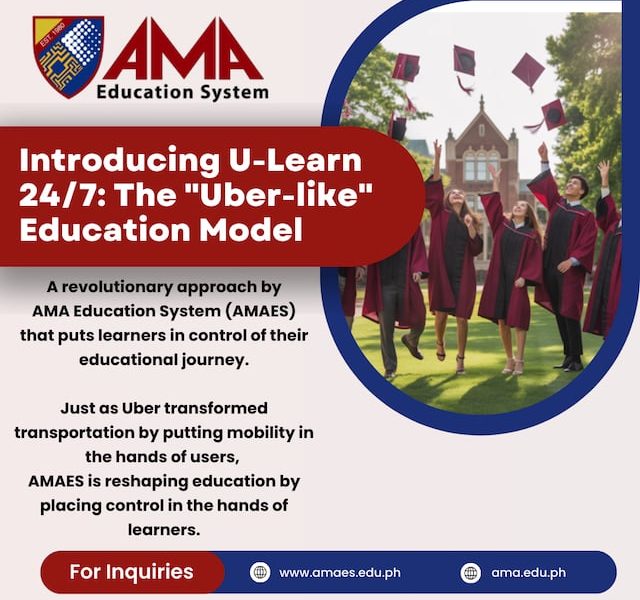 AMA Affirms Its Role as the “Uber-Like of Philippine Education” with U-Learn 24/7 