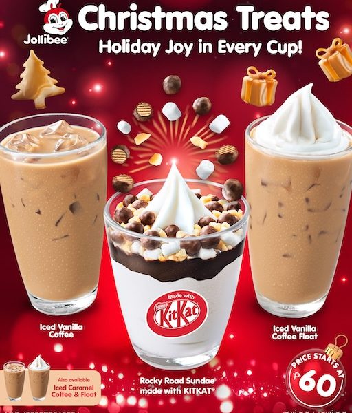 Jollibee’s New Christmas Treats Bring Holiday Joy in Every Cup