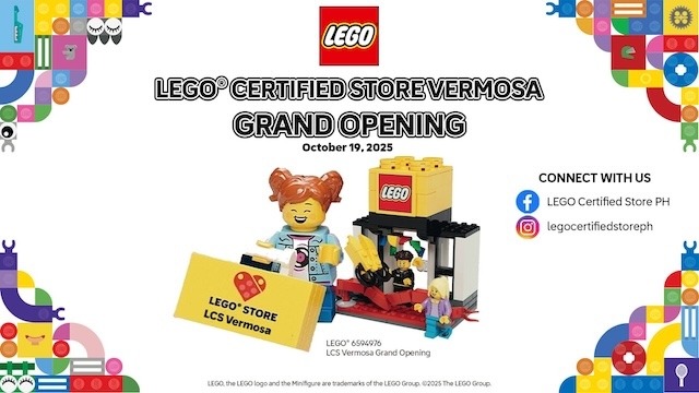 The LEGO® Group Brings Its First Certified Store to Cavite