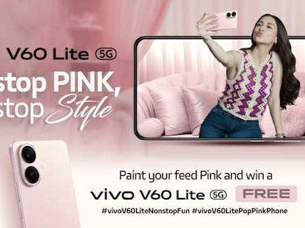 Paint your feed Pink, win vivo V60 Lite