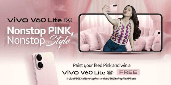 Paint your feed Pink, win vivo V60 Lite