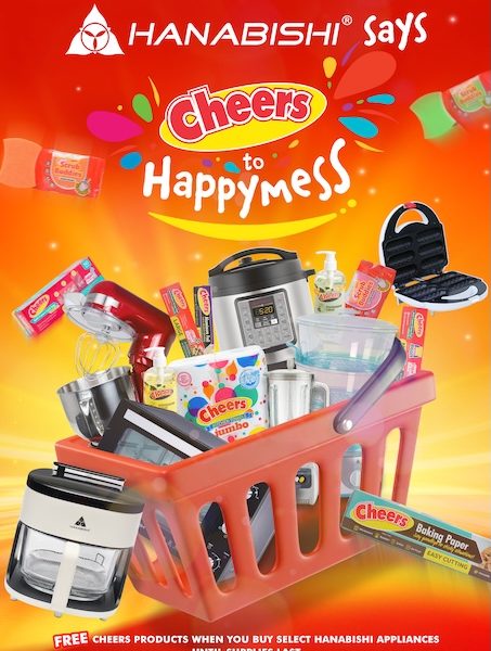 Hanabishi Launches “Cheers to HappyMess” Campaign with Online-Exclusive Freebies