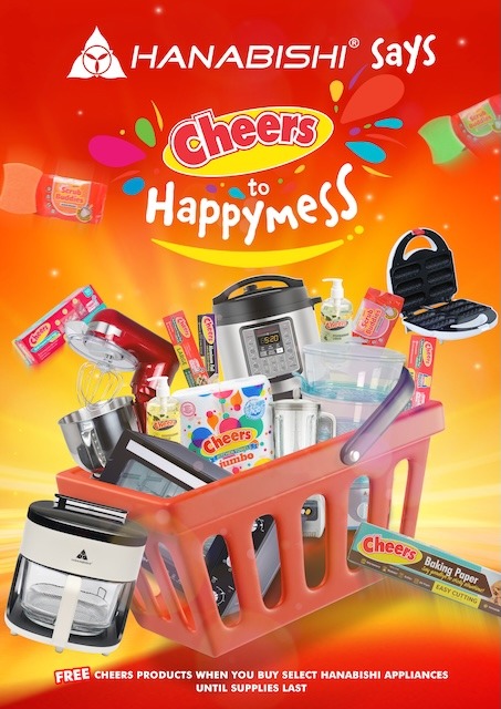 Hanabishi Launches “Cheers to HappyMess” Campaign with Online-Exclusive Freebies