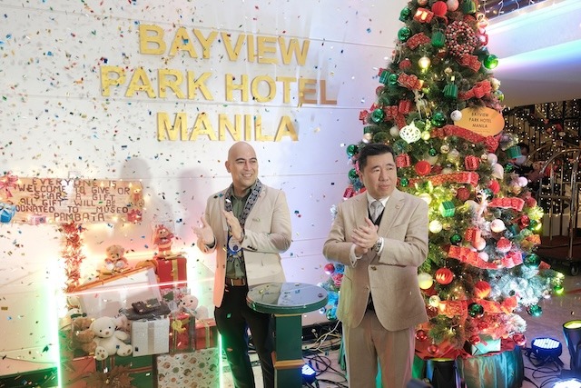 BAYVIEW PARK HOTEL MANILA CHRISTMAS LIGHTING 2025