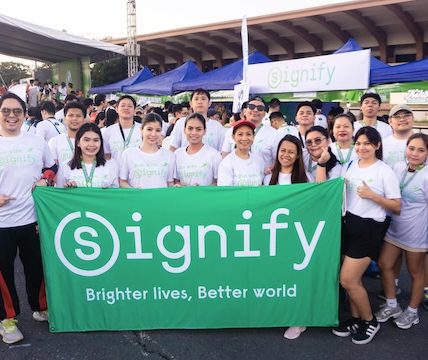 Run with Signify: Taking Action for Sustainability at Takbo Para sa Kalikasan Earth Run
