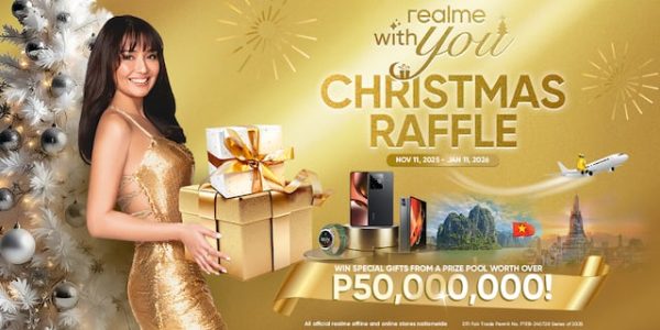 realme Gives Away Over P50 Million Worth of Prizes This Christmas — Including a Grand Travel-for-Two Getaway