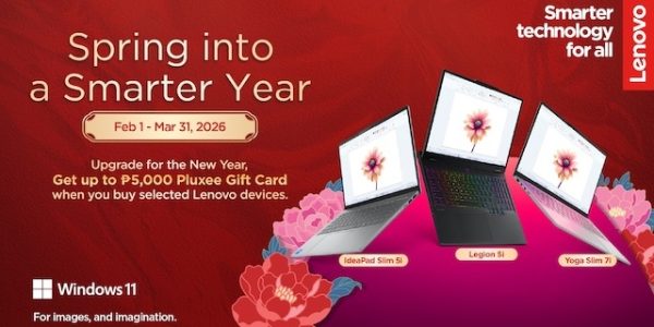 Upgrade for the New Year: Lenovo Offers Up to ₱5,000 Pluxee Vouchers This Chinese New Year