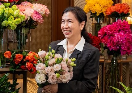 Meet the Floral Expert Transforming Solaire Resort North