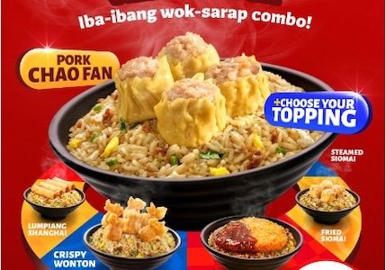 Chao Fan Mix & Match: Your Best Wok-Sarap Combos, Starting at ₱99 Chowking