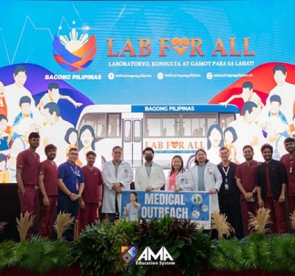 AMA Education System (AMAES) Brings Medical Education to the Frontlines in First Lady Liza Araneta-Marcos’ “Lab for All” Initiative