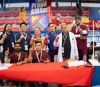 AMA School of Medicine Participates in the 3rd Leg of the “Lab for All” Program in San Juan, La Union