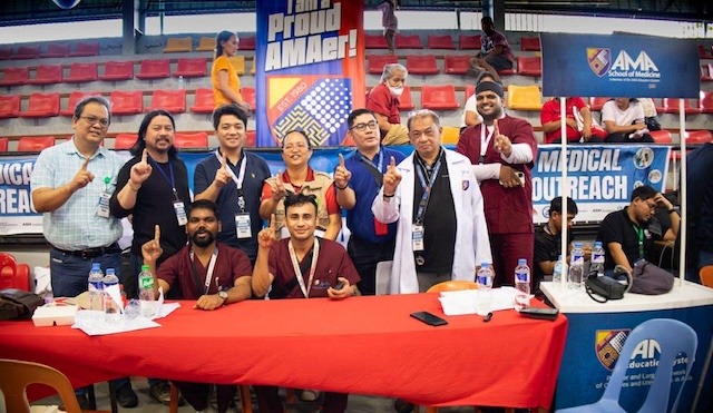 AMA School of Medicine Participates in the 3rd Leg of the “Lab for All” Program in San Juan, La Union