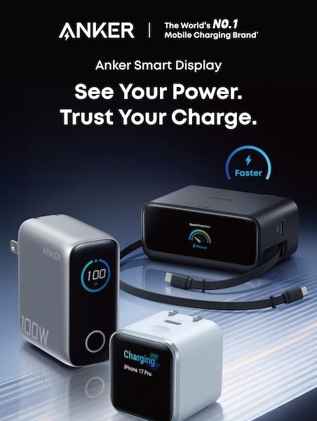 The New Anker 45W Nano Smart Display Charger Recognizes & Looks After Your Devices