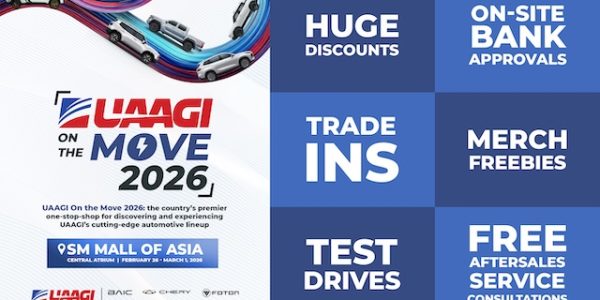 UAAGI ON THE MOVE 2026: The Ultimate Multi-Brand Auto Expo Takes Over SM Mall of Asia this February 26 to March 1