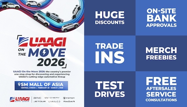 UAAGI ON THE MOVE 2026: The Ultimate Multi-Brand Auto Expo Takes Over SM Mall of Asia this February 26 to March 1