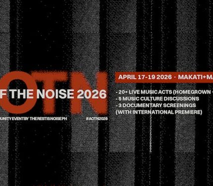 All Of The Noise 2026 expands to 3 days, amplifying Filipino and Asian Music on the global stage