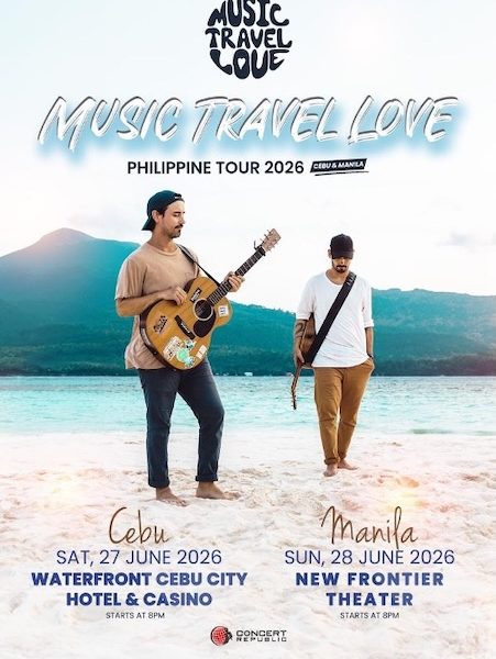 MUSIC TRAVEL LOVE – PHILIPPINE TOUR 2026