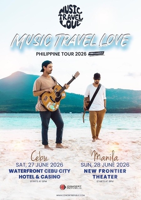 MUSIC TRAVEL LOVE – PHILIPPINE TOUR 2026