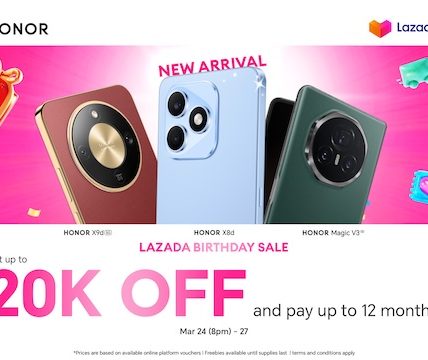HURRY: Save Up to Php 20,000 on HONOR Products This Lazada Birthday Sale!