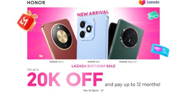 HURRY: Save Up to Php 20,000 on HONOR Products This Lazada Birthday Sale!