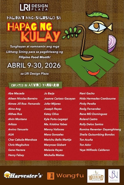 A Feast for the Eyes: How "Hapag ng Kulay" Turns Filipino Flavors into Fine Art