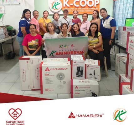 Hanabishi’s Kapartner sa Kabuhayan Provides Karinderya Starter Kits Anew to Project Karinderya Beneficiaries