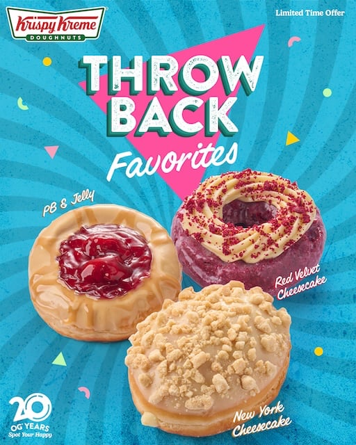Krispy Kreme Celebrates 20 Years in the Philippines with Throwback Favorites 