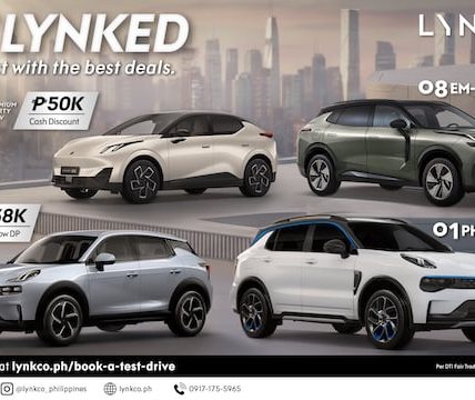 Power Up the Start of the Year with Lynk & Co’s “Get Lynked” Promo—Take Advantage of All-in Down Payments as Low as PhP 38,000