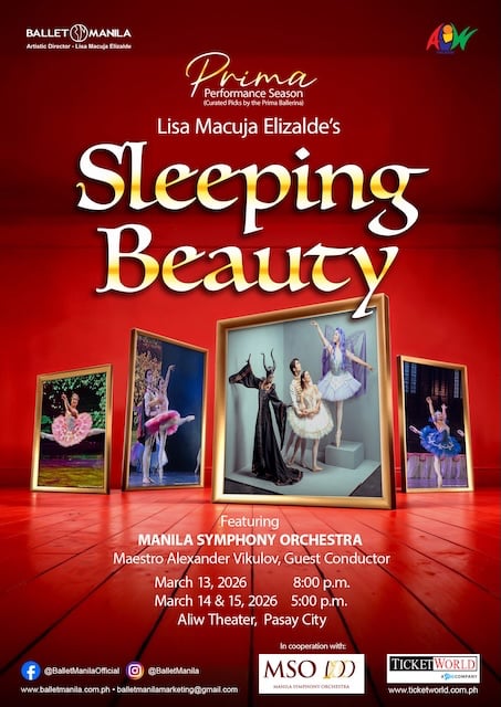 Revived by true love’s kiss: Ballet Manila opens PRIMA Performance Season with beloved fairy tale classic Sleeping Beauty