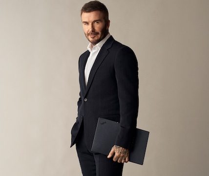 Lenovo Announces Global Partnership with David Beckham