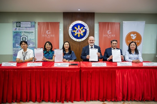 Solaire Resort North Partners with Quezon City Government for Solaire Hospitality Academy