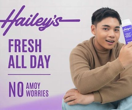 Kister Morata Leads Hailey’s Campaign for Freshness Made for the Active Filipino
