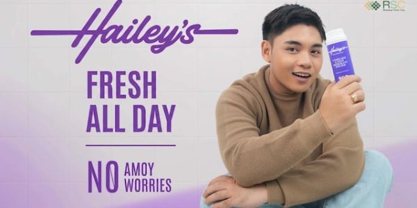 Kister Morata Leads Hailey’s Campaign for Freshness Made for the Active Filipino