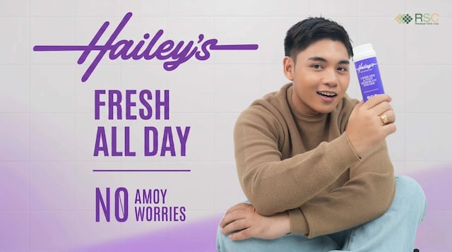 Kister Morata Leads Hailey’s Campaign for Freshness Made for the Active Filipino